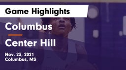 Columbus  vs Center Hill Game Highlights - Nov. 23, 2021