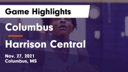Columbus  vs Harrison Central Game Highlights - Nov. 27, 2021