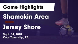 Shamokin Area  vs Jersey Shore  Game Highlights - Sept. 14, 2020
