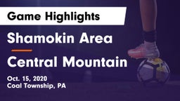 Shamokin Area  vs Central Mountain Game Highlights - Oct. 15, 2020