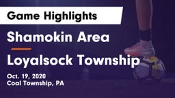 Shamokin Area  vs Loyalsock Township  Game Highlights - Oct. 19, 2020