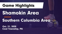 Shamokin Area  vs Southern Columbia Area  Game Highlights - Oct. 21, 2020