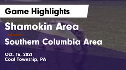 Shamokin Area  vs Southern Columbia Area  Game Highlights - Oct. 16, 2021