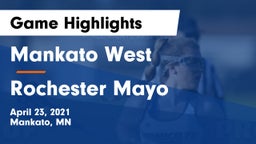 Mankato West  vs Rochester Mayo  Game Highlights - April 23, 2021