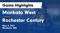 Mankato West  vs Rochester Century  Game Highlights - May 3, 2021