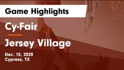 Cy-Fair  vs Jersey Village  Game Highlights - Dec. 15, 2020