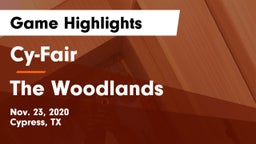 Cy-Fair  vs The Woodlands  Game Highlights - Nov. 23, 2020