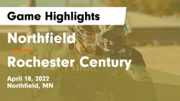 Northfield  vs Rochester Century  Game Highlights - April 18, 2022