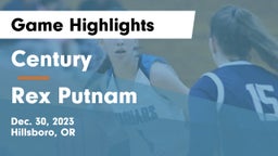 Century  vs Rex Putnam  Game Highlights - Dec. 30, 2023
