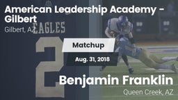 Matchup: American Leadership  vs. Benjamin Franklin  2018