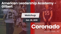 Matchup: American Leadership  vs. Coronado  2018