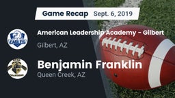 Recap: American Leadership Academy - Gilbert  vs. Benjamin Franklin  2019