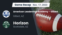 Recap: American Leadership Academy - Gilbert  vs. Horizon  2023