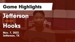 Jefferson  vs Hooks  Game Highlights - Nov. 7, 2023