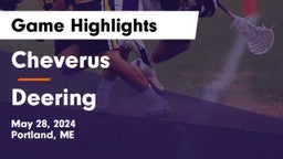 Cheverus  vs Deering  Game Highlights - May 28, 2024