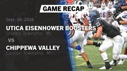 Recap: Utica Eisenhower  Boosters vs. Chippewa Valley  2016
