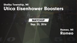 Matchup: Utica Eisenhower vs. Romeo  2016