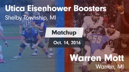 Matchup: Utica Eisenhower vs. Warren Mott  2016