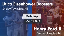 Matchup: Utica Eisenhower vs. Henry Ford II  2016