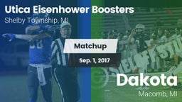 Matchup: Utica Eisenhower vs. Dakota  2017