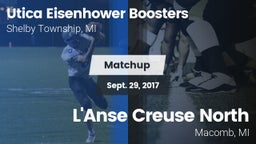 Matchup: Utica Eisenhower vs. L'Anse Creuse North  2017