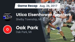 Recap: Utica Eisenhower  Boosters vs. Oak Park  2017