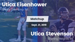 Matchup: Utica Eisenhower vs. Utica Stevenson  2018