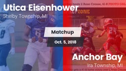 Matchup: Utica Eisenhower vs. Anchor Bay  2018