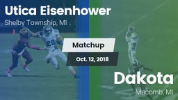 Matchup: Utica Eisenhower vs. Dakota  2018
