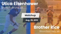 Matchup: Utica Eisenhower vs. Brother Rice  2019