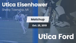 Matchup: Utica Eisenhower vs. Utica Ford 2019