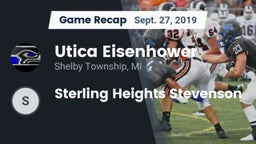 Recap: Utica Eisenhower  vs. Sterling Heights Stevenson 2019