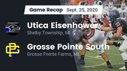 Recap: Utica Eisenhower  vs. Grosse Pointe South  2020