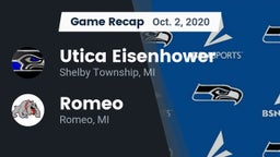 Recap: Utica Eisenhower  vs. Romeo  2020