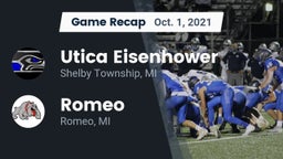 Recap: Utica Eisenhower  vs. Romeo  2021
