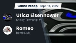 Recap: Utica Eisenhower  vs. Romeo  2022