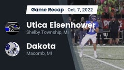 Recap: Utica Eisenhower  vs. Dakota  2022