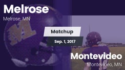 Matchup: Melrose  vs. Montevideo  2017