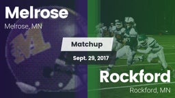 Matchup: Melrose  vs. Rockford  2017