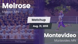 Matchup: Melrose  vs. Montevideo  2018