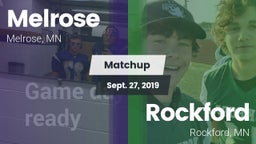 Matchup: Melrose  vs. Rockford  2019