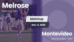 Matchup: Melrose  vs. Montevideo  2020