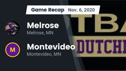 Recap: Melrose  vs. Montevideo  2020