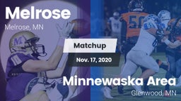 Matchup: Melrose  vs. Minnewaska Area  2020