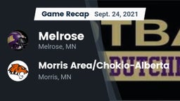 Recap: Melrose  vs. Morris Area/Chokio-Alberta 2021