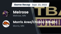 Recap: Melrose  vs. Morris Area/Chokio-Alberta 2022