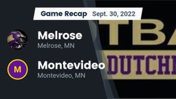 Recap: Melrose  vs. Montevideo  2022