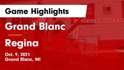 Grand Blanc  vs Regina Game Highlights - Oct. 9, 2021