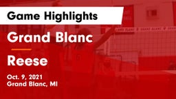 Grand Blanc  vs Reese  Game Highlights - Oct. 9, 2021