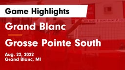 Grand Blanc  vs Grosse Pointe South  Game Highlights - Aug. 22, 2022